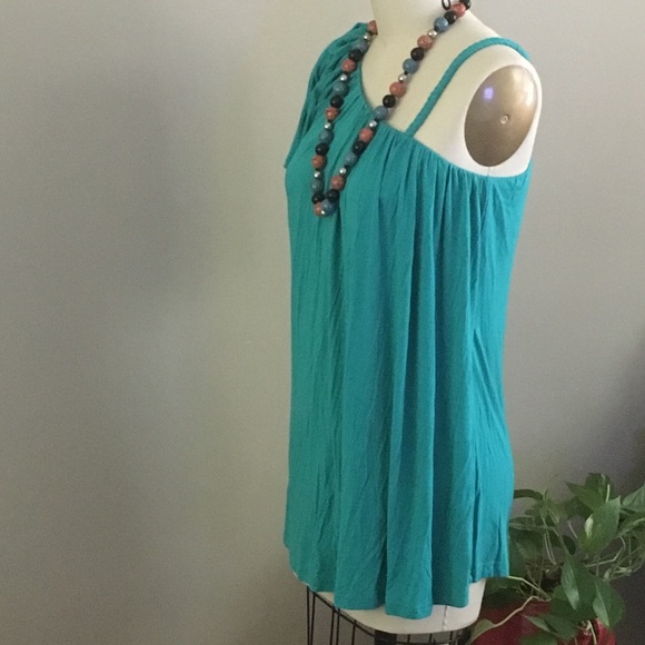 NWOT”June K” Top w/Short Sleeve &Braid Strap - Picture 2 of 8